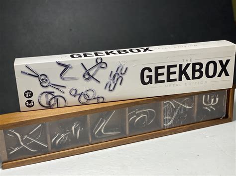 The GeekBox Metal Edition (Puzzles), Marbles: Brain Workshop 